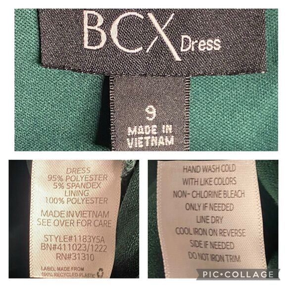 BCX Embellished Cutout Scuba Crepe Gown Jr 9 Formal Regency Prom Minimalist Glam - Picture 5 of 8